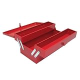 Excel TB121-Red 18-Inch Cantilever Steel Tool Box, Red