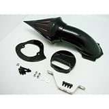 1999-2010 Yamaha V-Star 1100 Black Billet Air Cleaner Aluminum Spike Cone Intake Kit... by T-Motorsports