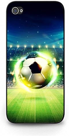 iPhone 5/5s Protective Phone Case Delicate Prevdent Mobile Cover Snap on iPhone 5/5s Soccer Images Cellphone Shell