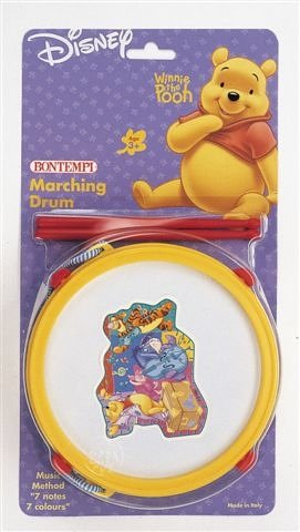 Childrens Toyshop  Toys : Bontempi Winnie the Pooh Marching Drum