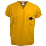 Iowa Hawkeyes Gold Scrub Top