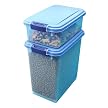 Iris Airtight 2-pc. Pet Food Container Set