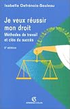 Revue Delmas  / Je veux réussir mon droit: Méthodes de travail et clés du succès