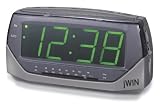 jWIN JL-304 Giant-Number LED Display Alarm Clock Radio (Giftbox)