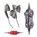 BudBud In-Ear Mobile Headphones - Red (BB-401-CI-34-RD)