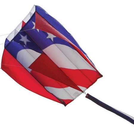 Childrens Toyshop  Toys : Parafoil 5, Patriotic, 20" x 32"