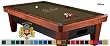 8' Simonis 860 Olive Pool Table Cloth Felt
