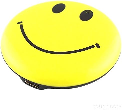 KingGatWay 8GB Mini Hidden Camera Video Recorder Camcorder Security DVR Wearable Smiley Face Badge