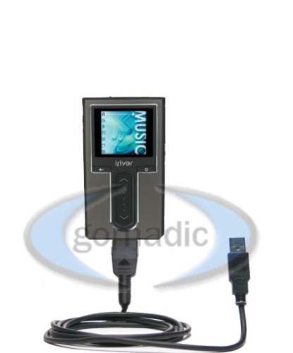 Electronics: iRiver iFP 590T / iFP 590T Power Hot Sync and Charge USB Data Cable w/ Tip Exchange   Gomadic Brand