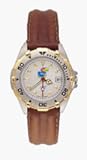 Kansas Jayhawks Jayhawk All Star Watch with Leather Band - Women's