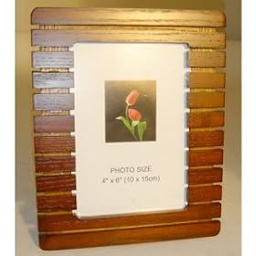 4X6 WOOD FRAME - 4X6 STRIP WOOD PHOTO FRAME - frame