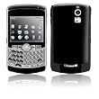 Solid State Black Design Protective Skin Decal Sticker for Blackberry Curve 8300/ 8310/ 8320 Cell Phones