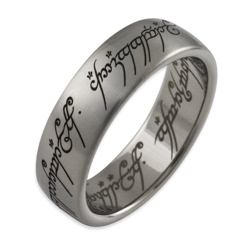 Herr der Ringe Schmuck by Schumann Design Der eine Ring Titan Rg 70 2000-070 Preisvergleich