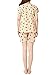 VENTELAN Women's Novelty Dogs Pajamas Bowknot Short Sleeve Sleepwear Nightwear