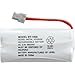 Uniden Rechargeable Phone Battery, Nickel Metal Hydride NiMH, DC 2.4V, 650mAh (BT-1008)
