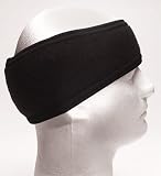 Double Layer PolyPro Headband - Black