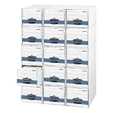 Bankers Box 00302 Stor/drawer steel plus file, check size, 9-1/4x4-3/8x23-1/2, white, 12/ctn