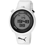 Puma Men's PU910901003 White Polyurethane Quartz Watch with Grey Dial