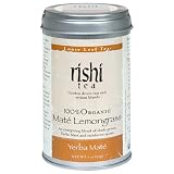 Rishi Tea Organic Mate Lemongrass Loose Tea, 3-Ounce Tin (Pack of 3)