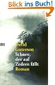 Schnee, der auf Zedern f�llt
