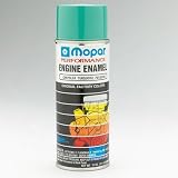 Mopar Performance Parts P4120752: Paint, Engine, Enamel, Gloss, Turquoise, 11 oz., Aerosol Spray Can, Each