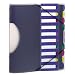 ESS50995 Project Sorter,10 Dividers,Removable Index,Letter,Multicolor