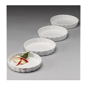 Aroma Individual Quiche  Pie Dishes - Set 4 By Aida by 