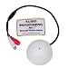 VideoSecu High Sensitive Pre-amp Microphone for CCTV Security Camera Surveillance System Audio Sound Monitoring with Free Warning Decal A90