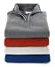 Apparel : Calvin Klein Long Sleeve Raglan Mock Neck Quarter Zip Sweater