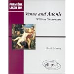 Venus and Adonis de William Shakespeare book cover