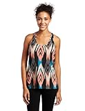 Volcom Juniors Lives Tank Top, Black Combo, Large