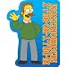Simpsons Ned Flanders Hi Dilly Ho Dilly Neighboreenos Sticker