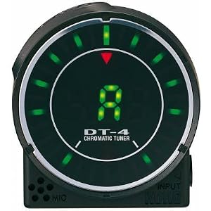 Korg DT4 Solo Trimode Chromatic Tuner with Strobe Meter and Mirror Modes