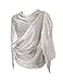 MissShorthair Silver Shawls and Wraps