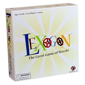 Lexogon Great Game of Words Board Game