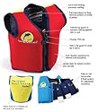 The original Konfidence childrens float Jackets, Red, 4-5years