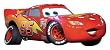 RoomMates RMK1518GM Lightening McQueen Peel & Stick Giant Wall Decal