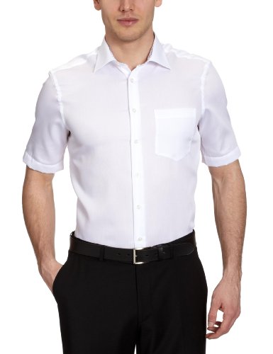 Seidensticker Herren Businesshemd 183661, Gr. 44, Wei&szlig; (Weiss (01) Preisvergleich