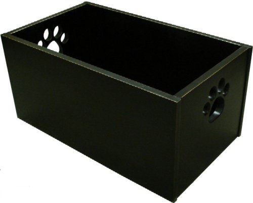 Pet Toy Box – Black – 12″H X 23.5″D X 13.5″D