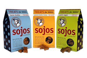 Sojos Natural Dog Treats - 3 Pack