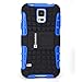 Cush Cases Heavy Duty Rugged Cover Case for Samsung Galaxy S5 SmartPhone - BLUE (This case will NOT fit S5 Active)