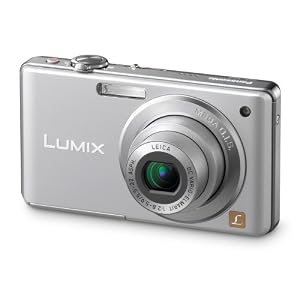 Panasonic Lumix DMC-FS6 Digitalkamera (8 Megapixel, 4-fach opt. Zoom, 6,4 cm (2,5 Zoll) Display, Bildstabilisator) silber