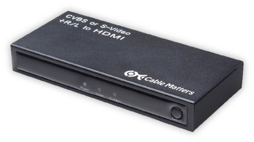 Cable Matters Composite/S-Video and RCA Audio to HDMI Converter On Sale