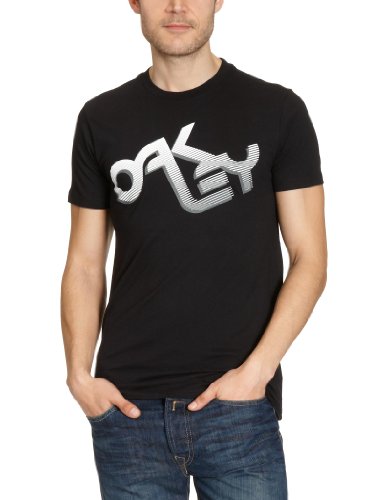 Oakley Herren T-Shirt RETRO FADE 2.0, black, XL Preisvergleich