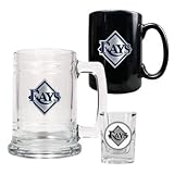 Tampa Bay Rays MLB Beer Tankard & Shot Glass