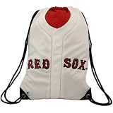 Boston Red Sox White Jersey Drawstring Backpack