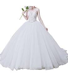 Natural   Waistline Sweetheart Applique Lace-Up  Floral Print Satin/Tulle  Ball Gown Wedding Dress 