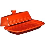 Fiesta Covered Butter Dish, X-Large, Poppy