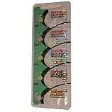 Maxell Watch Battery Button Cell SR621SW 364 Pack of 5 Batteries