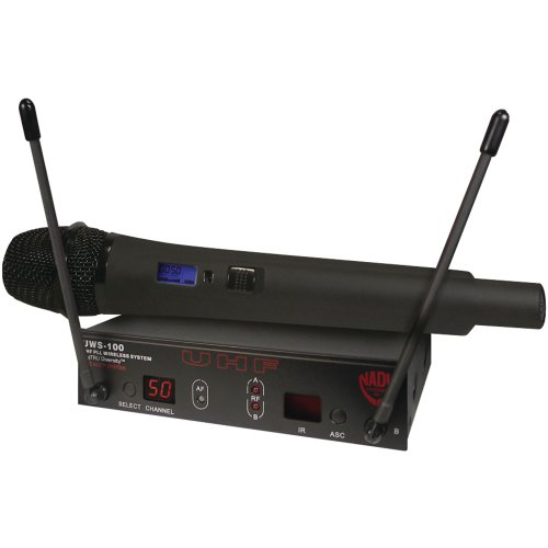 Nady UWS-100 HT 100 Channel Select UHF Wireless Handheld Microphone System